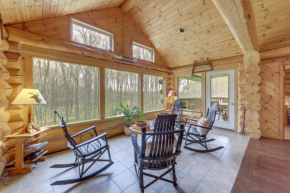 Rustic Tustin Cabin on 7 Acres with Fire Pit and Porch